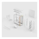 Fractal Design Summit Chalk White TG Clear Tint