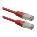 Tinklo kabelis ROLINE S/FTP (PiMF) Patch Cord, Cat.6 (Class E), PoE, red, 10 m (21.51.1381), vaizdas 3