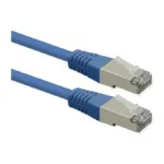 Tinklo kabelis ROLINE S/FTP (PiMF) Patch Cord, Cat.6 (Class E), PoE, blue, 20 m (21.51.1404), vaizdas 3
