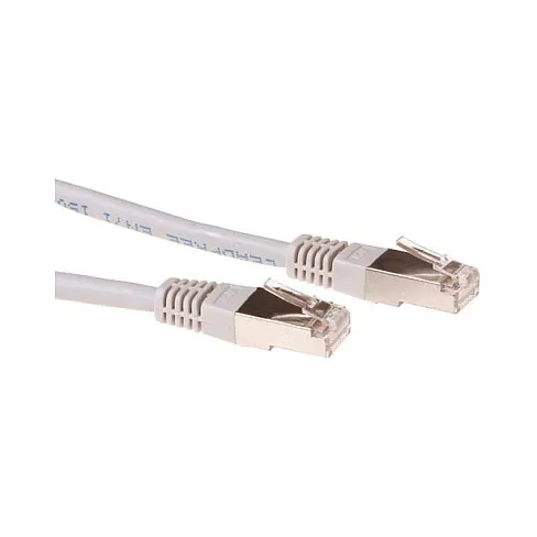 Grey 30 meter LSZH SFTP CAT6 patch cable with RJ45 connectors