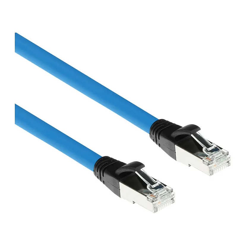 Industrial 0.30 meters Profinet cable RJ45 male to RJ45 male, Superflex CAT6A SF/UTP TPE cable, shielded Tinklo kabelis ACT Industrial 0.30 meters Profinet cable RJ45 male to RJ45 male, Superflex CAT6A SF/UTP TPE cable (SC4801)