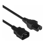 Maitinimo laidas ACT Powercord C14 - C15 black 3 m (AK5339)