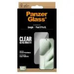Apsauginis stiklas PanzerGlass Screen Protector Google Pixel 11 Pro XL, Ultra-Wide Fit (PG59218), vaizdas 3