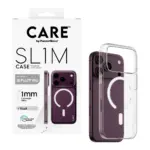 Apsauginis stiklas CARE by PanzerGlass Slim Case iP17/18 Pro Transparent m. MS (CR08831), vaizdas 5