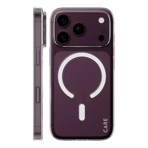 Apsauginis stiklas CARE by PanzerGlass Slim Case iP17/18 Pro Transparent m. MS (CR08831)