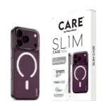 Apsauginis stiklas CARE by PanzerGlass Slim Case iP17/18 Pro Transparent m. MS (CR08831), vaizdas 6