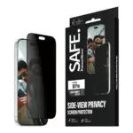 Apsauginis stiklas PanzerGlass SAFE. by Privacy Screen Protector iPhone 18 Pro (SA39923), vaizdas 7