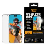 Apsauginis stiklas PanzerGlass Anti-reflective Armor Screen Protector iPhone 18 Pro (PG86521), vaizdas 2