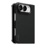 Telefono dėklas PanzerGlass CARE by Discovery Case Black & Grey w. MagSafe iPhone Duo (CR83510)