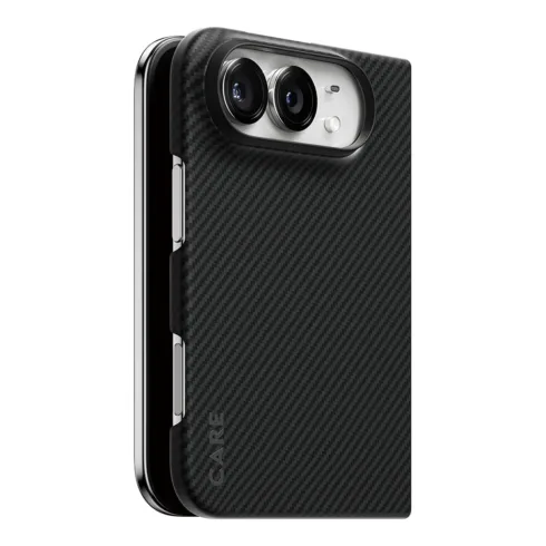 Telefono dėklas PanzerGlass CARE by Discovery Case Black & Grey w. MagSafe iPhone Duo (CR83510)