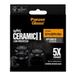 Apsauginis stiklas PanzerGlass Hoops Ceramic Camera Lens Protector iPhone 18 Pro, 18 Pro Max (PG62088), vaizdas 3