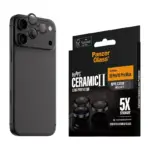 Apsauginis stiklas PanzerGlass Hoops Ceramic Camera Lens Protector iPhone 18 Pro, 18 Pro Max (PG62088), vaizdas 6