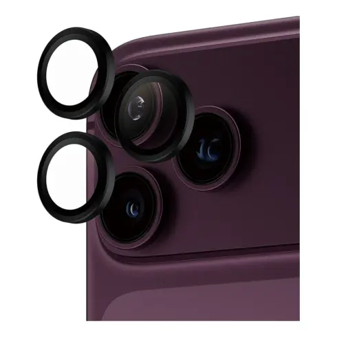 Apsauginis stiklas PanzerGlass Hoops Camera Lens Protector Black iPhone 18 Pro, 18 Pro Max (PG41297)