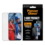 Apsauginis stiklas PanzerGlass 2-Way Privacy Screen Protector iPhone 18 Pro Max (PG37957), vaizdas 2