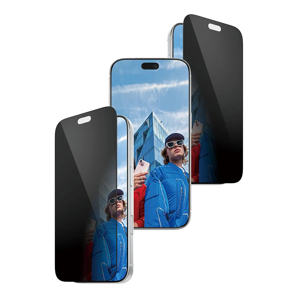 PanzerGlass ® 2-Way Privacy Screen Protector iPhone 18 Pro | Ultra-Wide Fit w. EasyAligner Apsauginis stiklas PanzerGlass 2-Way Privacy Screen Protector iPhone 18 Pro (PG90861)