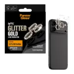 Apsauginis stiklas PanzerGlass Hoops Camera Lens Protector Glitter Gold iPhone 18 Pro, 18 Pro Max (PG39272), vaizdas 5