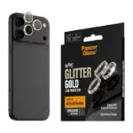 Apsauginis stiklas PanzerGlass Hoops Camera Lens Protector Glitter Gold iPhone 18 Pro, 18 Pro Max (PG39272), vaizdas 6