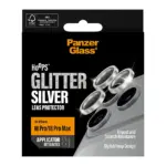 Apsauginis stiklas PanzerGlass Hoops Camera Lens Protector Glitter Silver iPhone 18 Pro, 18 Pro Max (PG62110), vaizdas 3