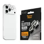 Apsauginis stiklas PanzerGlass Hoops Camera Lens Protector Glitter Silver iPhone 18 Pro, 18 Pro Max (PG62110), vaizdas 6