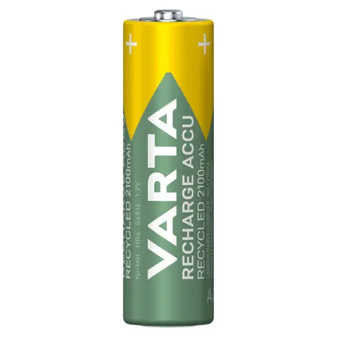 Nešiojamo kompiuterio priedas Varta Recycled AA 2100mAh