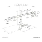 Neomounts DS45-600BL2 monitor mount / stand