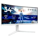 Monitorius 86,4 cm (34") 3440 x 1440 Pixel Philips 34M2C5601QA/00 21:9 Fast VA HDR Height VESA Speaker, vaizdas 2