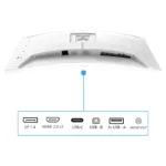 Monitorius 86,4 cm (34") 3440 x 1440 Pixel Philips 34M2C5601QA/00 21:9 Fast VA HDR Height VESA Speaker, vaizdas 4
