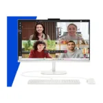 All-in-one kompiuteris HP OmniStudio 27-cw0470ng RYZ AI 7 445/16GB/512SSD/W11 Home (DN2A0EA#ABD), baltos spalvos