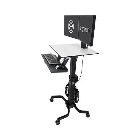 Monitoriaus laikiklis Ergotron WorkFit-C, Dual Sit-Stand (24-214-085)