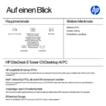 HP EliteDesk 8 Tower G1i CU5 235/32GB/512SSD/W11 Pro 3J Gar (DE)