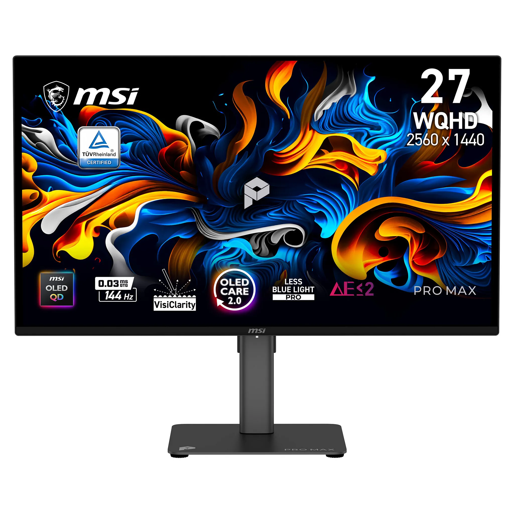 MSI PRO MAX 271QPX14G computer monitor MSI PRO MAX 271QPX14G computer monitor