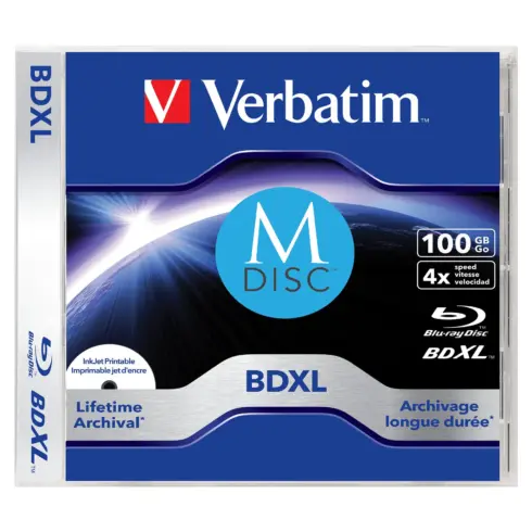 Optinis įrenginys Verbatim 43833 blank Blu-Ray disc