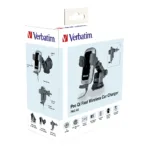 Įkroviklis Verbatim FWC-03 Pro Qi Fast Wireless Autoladegerät retail (49554), vaizdas 2