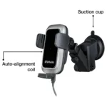 Įkroviklis Verbatim FWC-03 Pro Qi Fast Wireless Autoladegerät retail (49554), vaizdas 3
