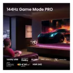 Televizorius 2,49 m (98") 3840 x 2160 Pixel Hisense Germany GmbH 98E7Q 16:9 4K Ultra HD QLED 8 ms SmartTV HDMI, vaizdas 4