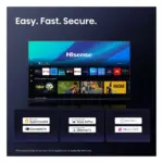 Televizorius 2,49 m (98") 3840 x 2160 Pixel Hisense Germany GmbH 98E7Q 16:9 4K Ultra HD QLED 8 ms SmartTV HDMI, vaizdas 10