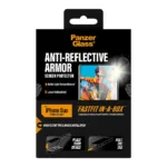 Apsauginis stiklas PanzerGlass Anti-reflective Armor Front Screen Protector iPhone 18 Fold (PG71937), vaizdas 3