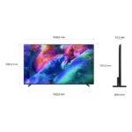 Televizorius 2,16 m (85") 3840 x 2160 Pixel SAMSUNG GMR85R85HAUXZG 16:9 4K Ultra HD Micro RGB SmartTV HDMI VESA, vaizdas 3