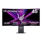 Monitorius 113 cm (44.5") 3440 x 1440 Pixel LG 45GX900A-B.AEU 21:9 Wide Quad HD OLED 0,03 ms 240 Hz HDR DisplayPort HDMI