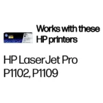 HP 85A Black Original LaserJet toner cartridge