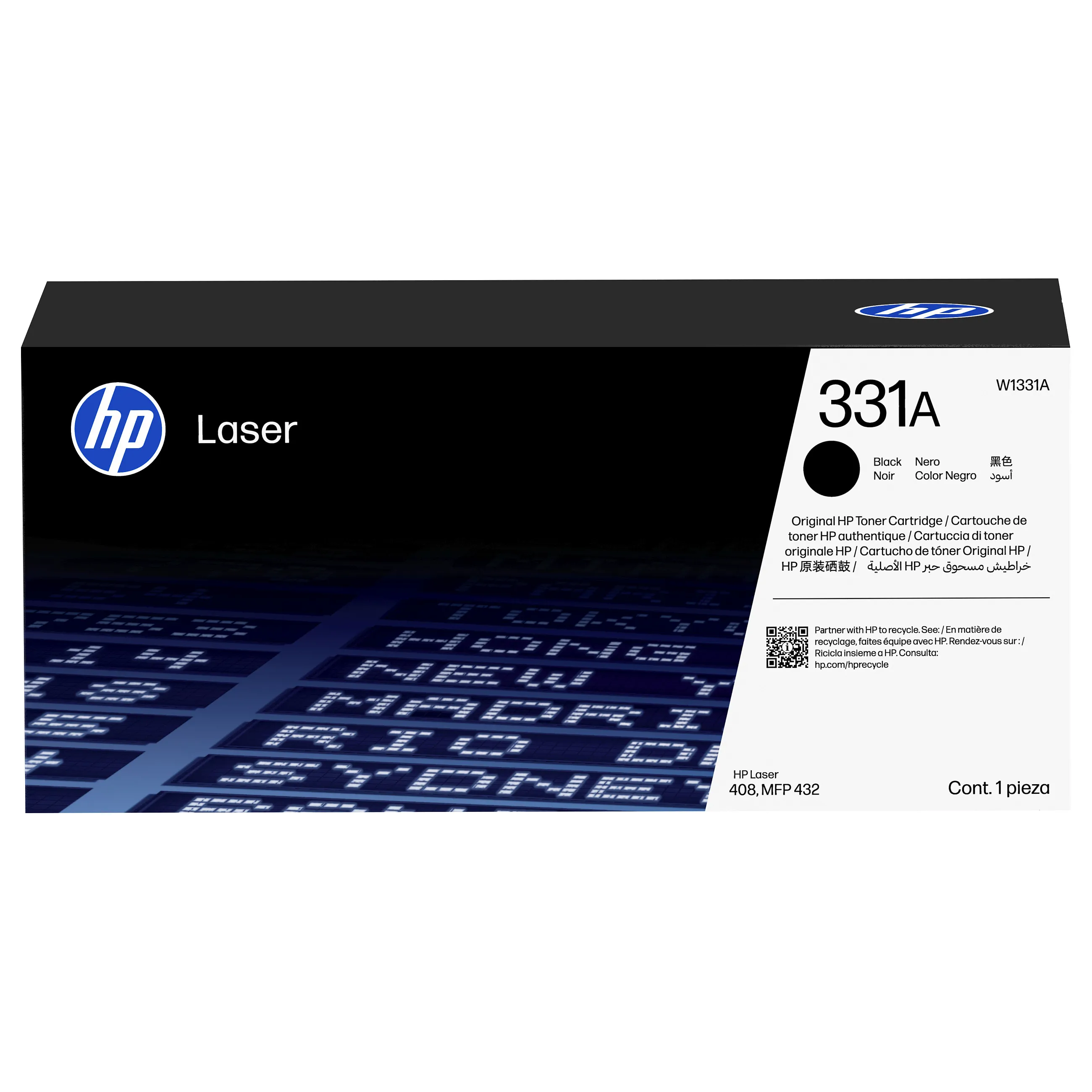 HP 331A Black Original Laser toner cartridge HP 331A Black Original Laser toner cartridge