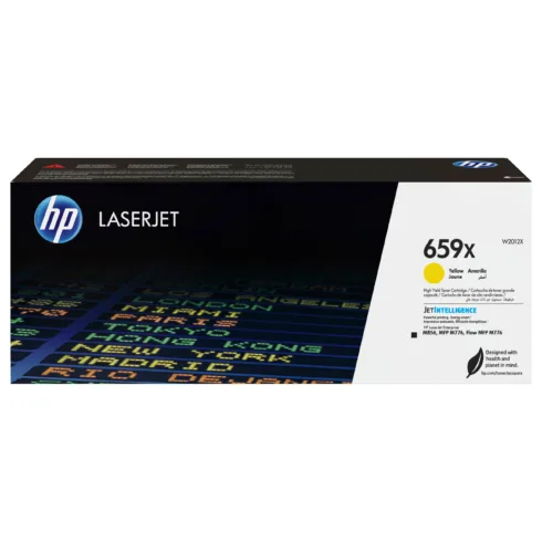 Tonerio kasetė HP LaserJet 659X High Yield (W2012X), geltonos spalvos