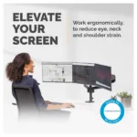 Fellowes Platinum Series 8042601 monitor mount / stand