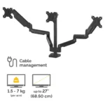 Fellowes Platinum Series 8042601 monitor mount / stand