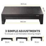 Monitoriaus laikiklis Fellowes Designer Suites (8038101), vaizdas 4