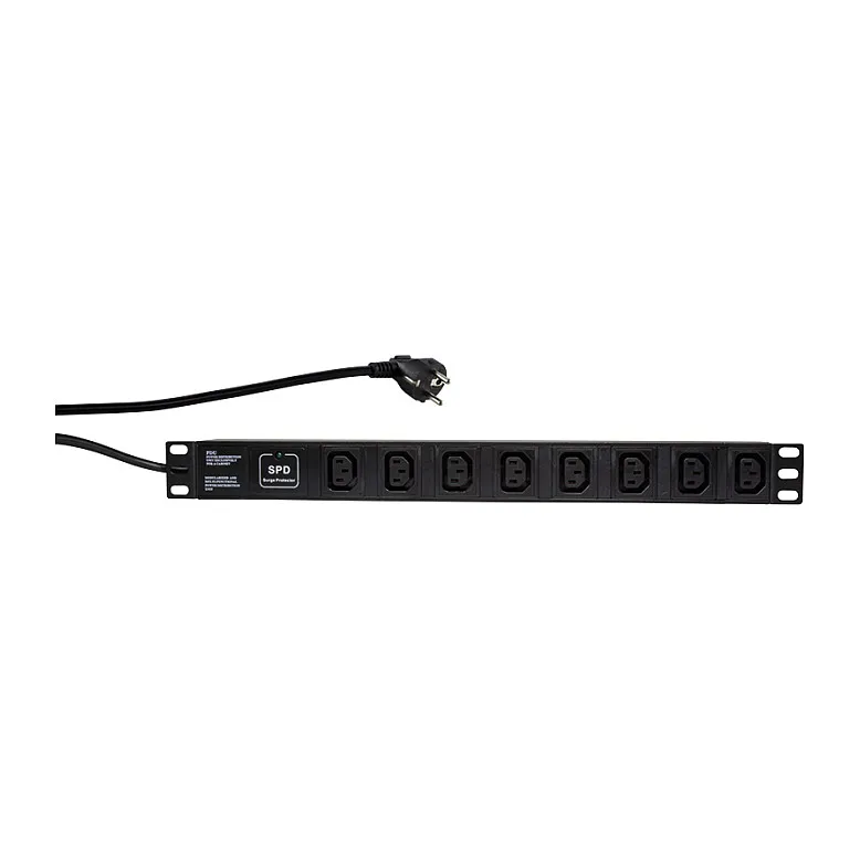 LogiLink PDU8A01 power distribution unit (PDU) Srovės skirstytuvas (PDU) LogiLink PDU8A01