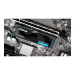 Kioxia Exceria Plus G3 SSD, M.2 forma, matomas jungčių išdėstymas