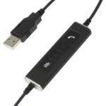Ausinės Plusonic Mono USB Headset 10.1P/compatible to Teams and Skype (6337-10.1P), vaizdas 2