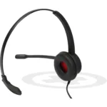 Ausinės Plusonic Mono USB Headset 10.1P/compatible to Teams and Skype (6337-10.1P), vaizdas 4