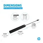 Nešiojamo kompiuterio įkroviklis HP Slim Rechargeable Pen Charger (4X491AA#AC3), vaizdas 6